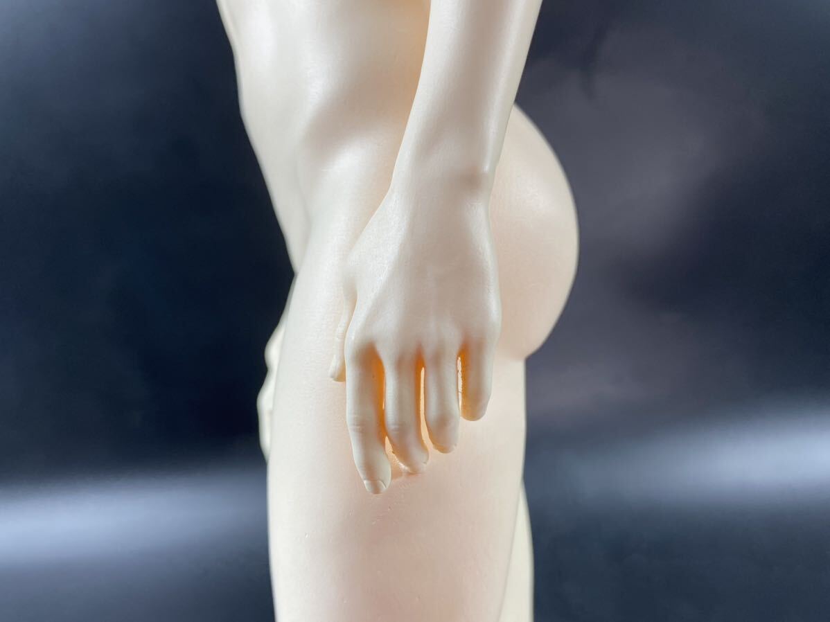 【福蔵】特大型 西洋美術 置物 美人 裸婦 ヌード 樹脂製 少女 女神 女性 高35cm_画像6