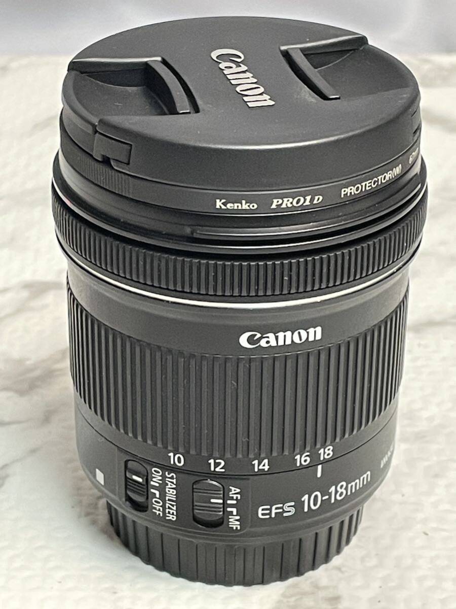 キヤノン Canon EF-S 10-18mm F4.5-5.6 IS STM　美品_画像2