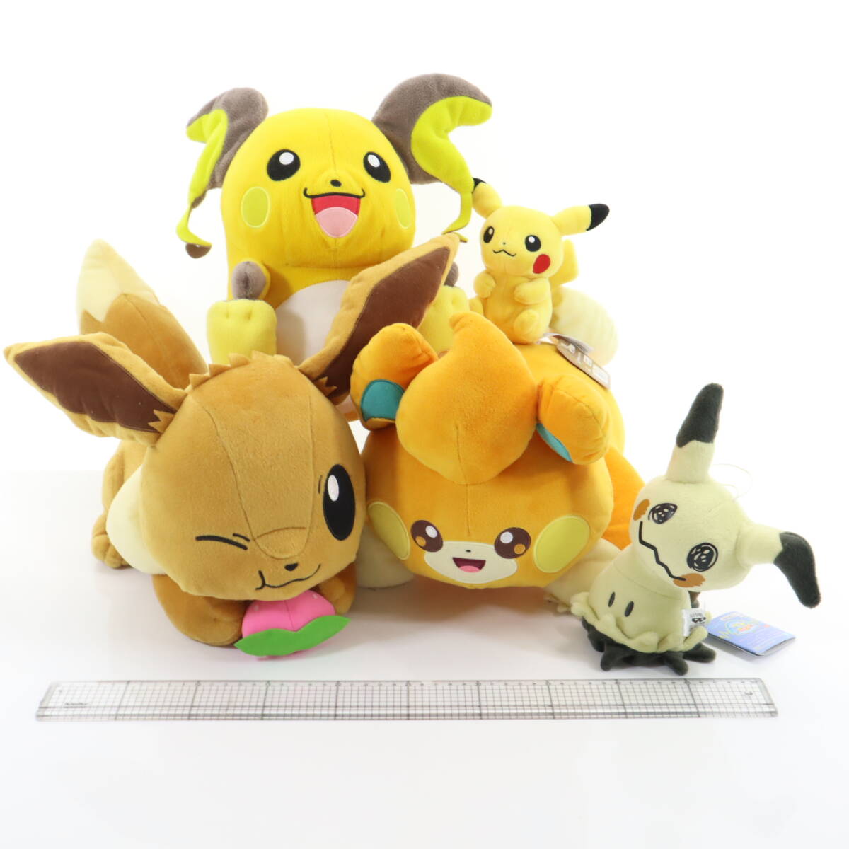 ●ポケモンセンター他 ぬいぐるみ まとめてセット Pokemon Center ピカチュウ イーブイ ポッチャマ ゼニガメ ヤドン B149の画像2