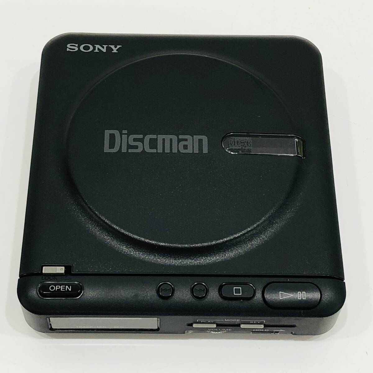 ●ソニー D-20 コンパクトディスクコンパクトプレーヤー SONY ブラック Discman ポータブルCDプレーヤー 音響機器 オーディオ S2843_画像1