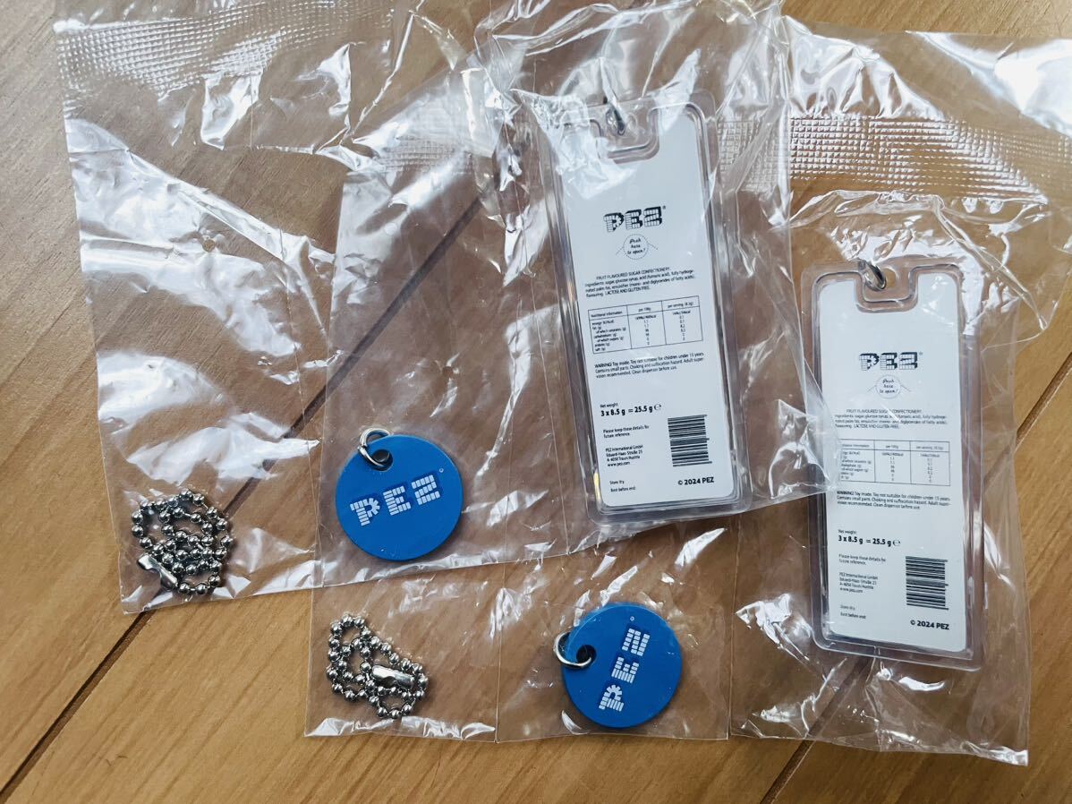 * unused new goods 2 point set!PEZ* ball chain mascot Vol.2*ghost&Snowman* postage 120 jpy ~*