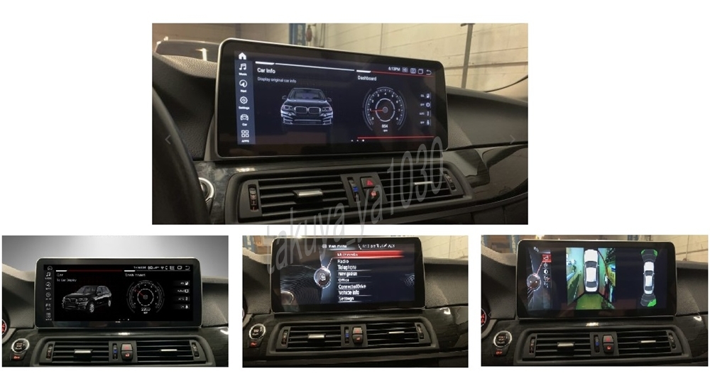 ★大画面12.3インチ BMW Android13 日本語説明書付属、取付サポート アンドロイドナビ 5シリーズ用に NBT CIC 検)F10 F11 523i 528i 535i#2_画像3