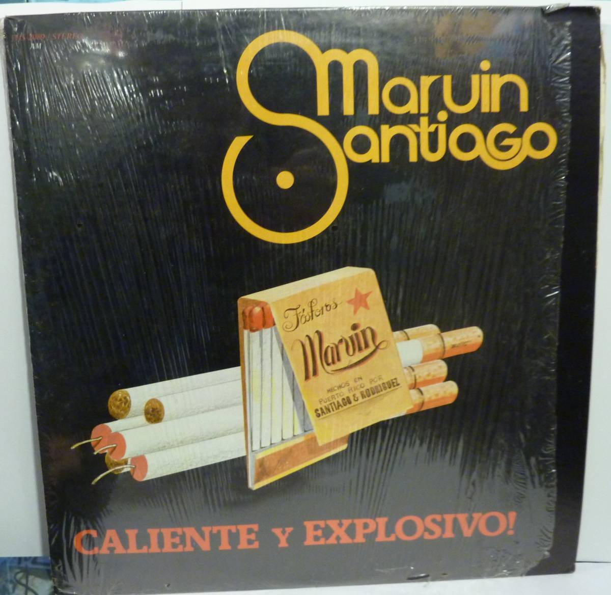 【LPレコード】Marvin Santiago／Caliente Y Explosivo!【中古】マービン・サンティアゴ　THS-2089　ラテン　サルサ_画像1