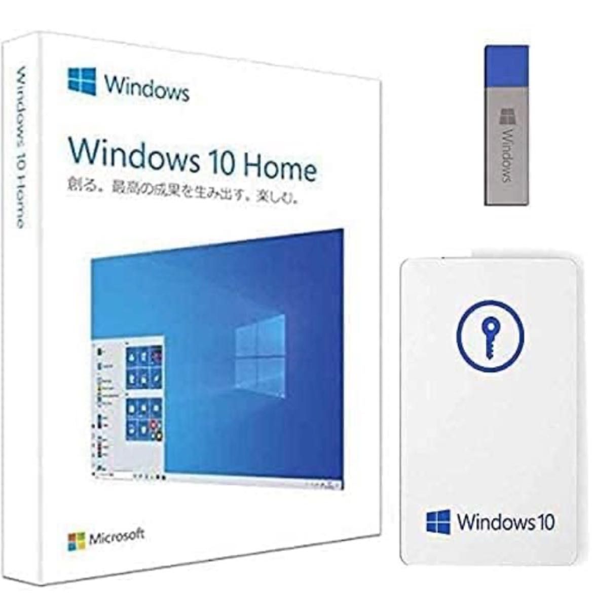 Microsoft Windows10 os Home 日本語版パッケージです。32bit / 64bitになります。