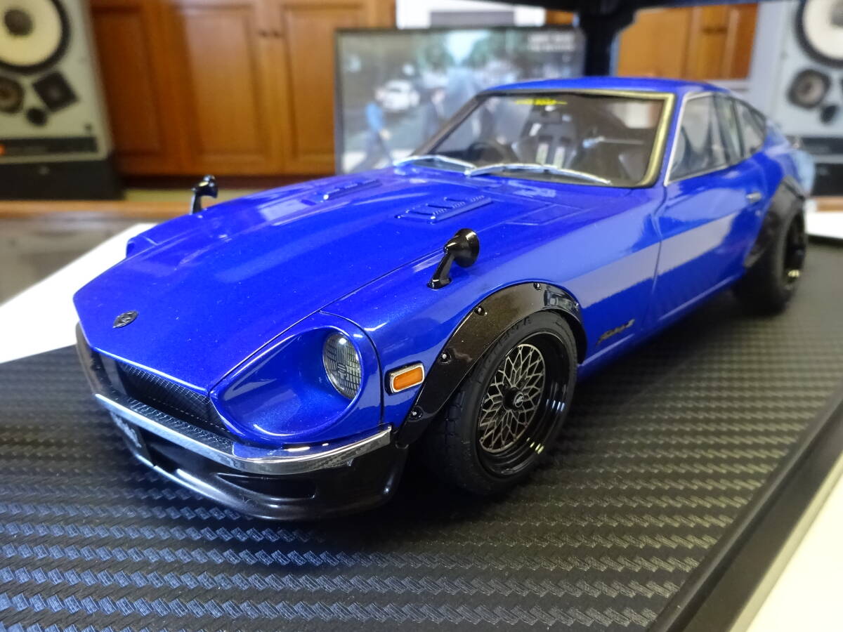 ☆ イグニッションモデル 1/18 日産フェアレディFairlady Z (S30) 0649美品 ☆の画像1