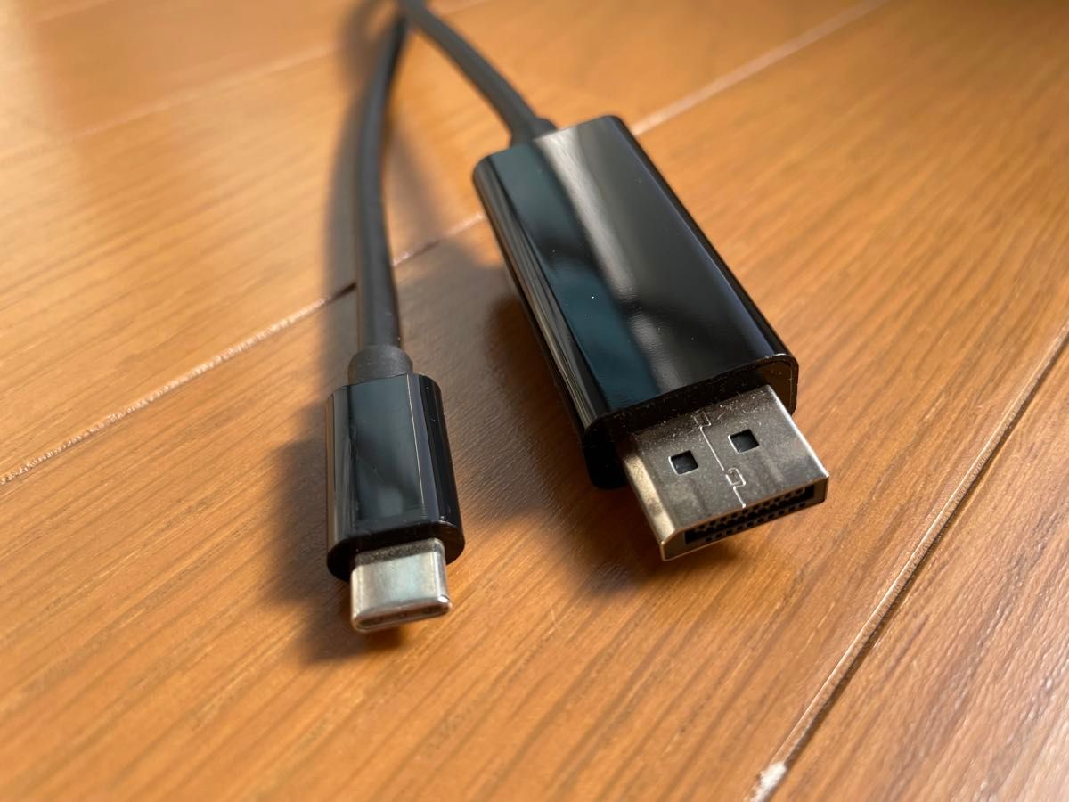 USB-C USB Type-C to DisplayPort ケーブル 1.8m ピアノブラック