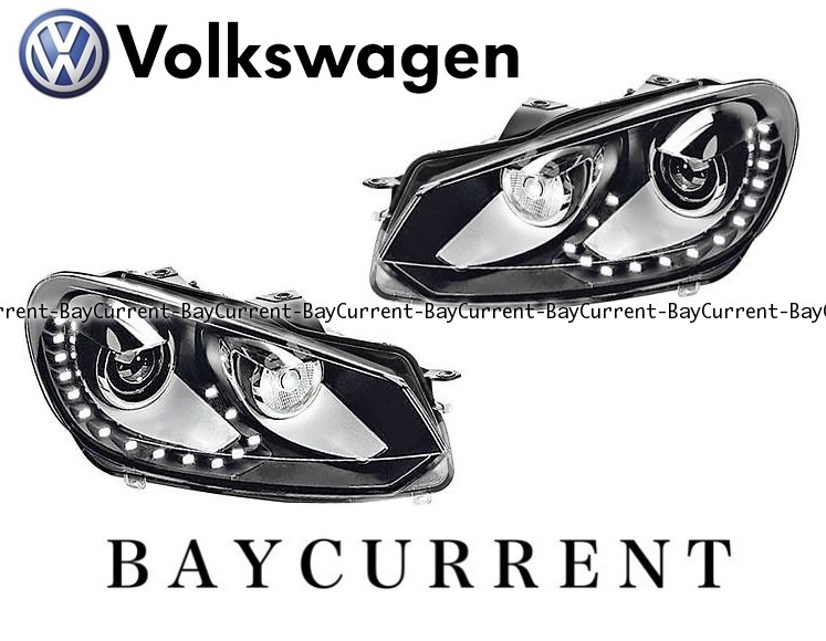【正規純正OEM】 VW 09y-13y バイ キセノン ヘッドライト ゴルフ6 GOLF6 キセノン ライト ランプ ワーゲン 5K2941753D 5K2941754D_安心の正規純正OEM
