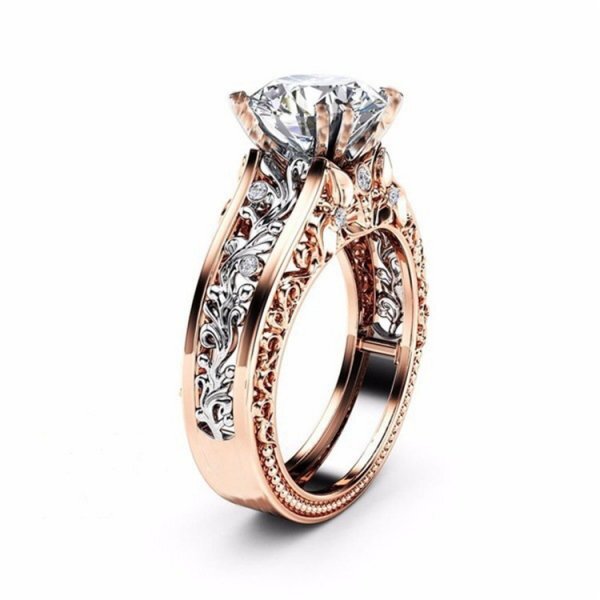 [ free shipping /ba year carefuly selected * today. Medama commodity!! abroad direct import ] pink gold finishing / large grain diamond CZ brilliant te The Yinling g