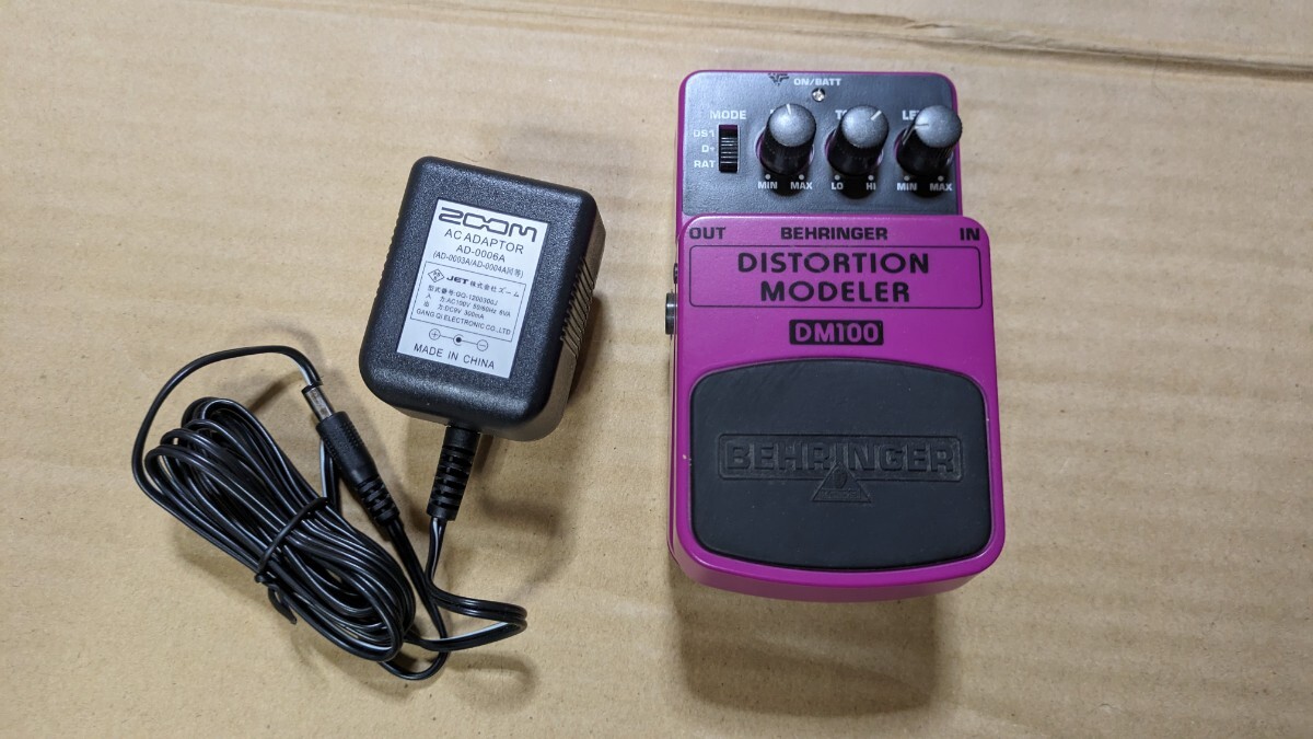 Behringer DM100 Distortion ベリンガー ディストーション DS-1　エフェクター_画像1