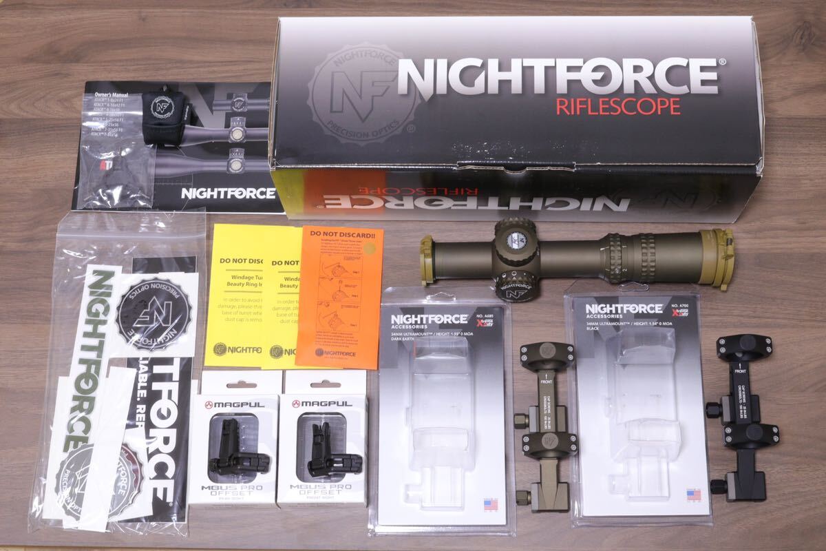 Nightforce ATACR 1-8X24mm F1 FC-DMX C672