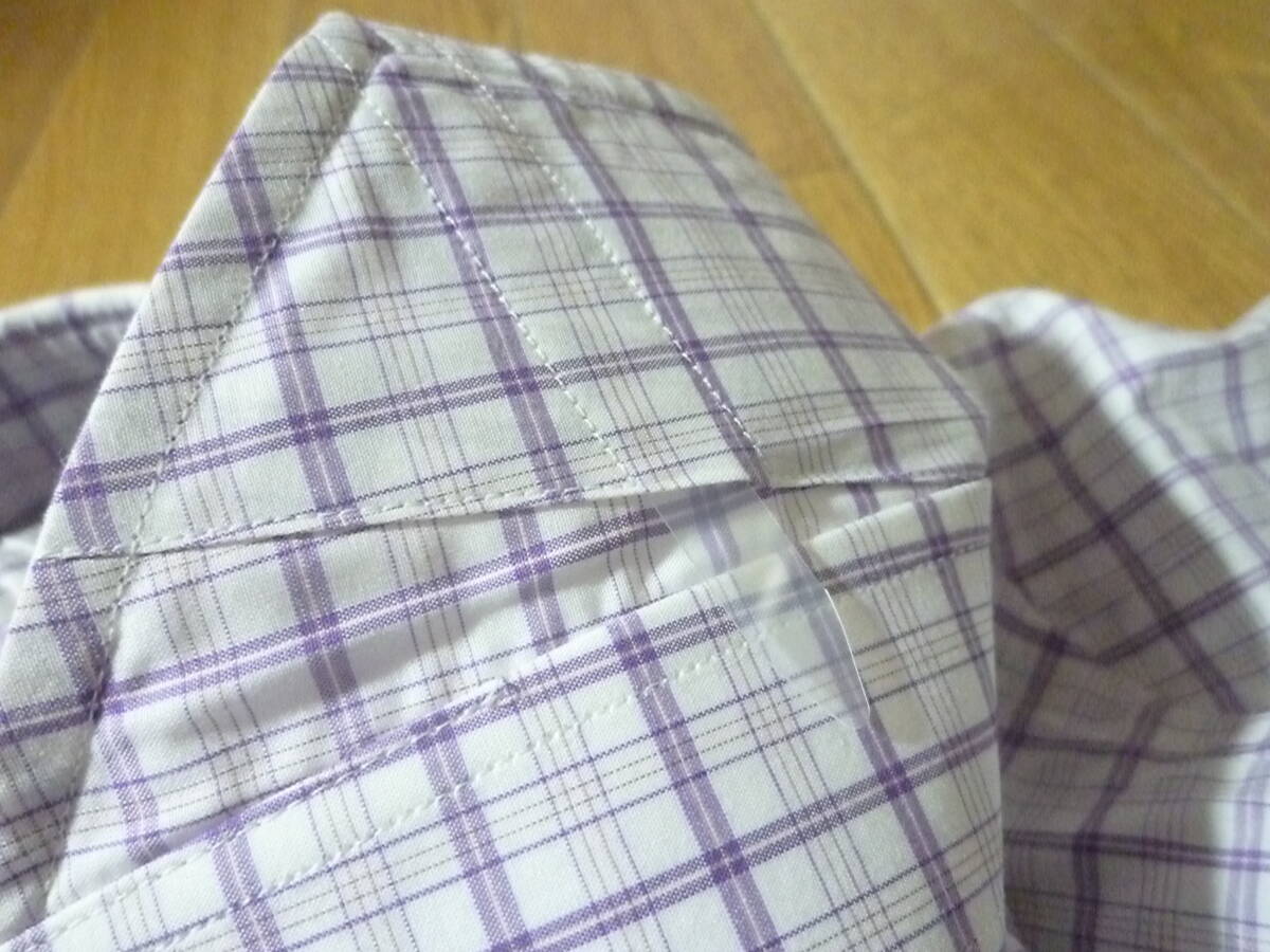 新品☆鎌倉シャツ Maker's Shirt メーカーズシャツ鎌倉☆チェック 長袖シャツ カラーステイ☆３８-８５_画像8