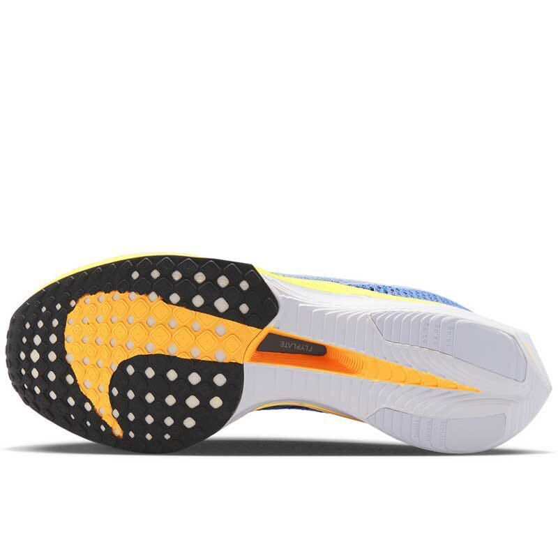 26.5cm 新品 NIKE ZOOMX VAPORFLY NEXT% 3 ヴェイパーフライ ネクスト％ ランニングシューズ マラソン レース ズームX 青 ブルー 黄色 白_画像3