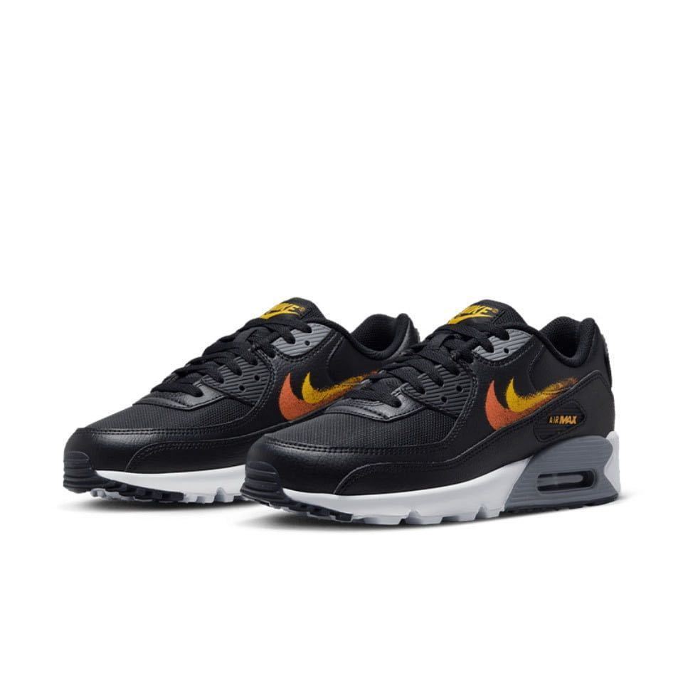 28.0cm 新品未使用 NIKE AIR MAX 90 ナイキ エア マックス エアマックス メンズ スニーカー ロー 定番 カジュアル シューズ 黒 ブラック_画像4