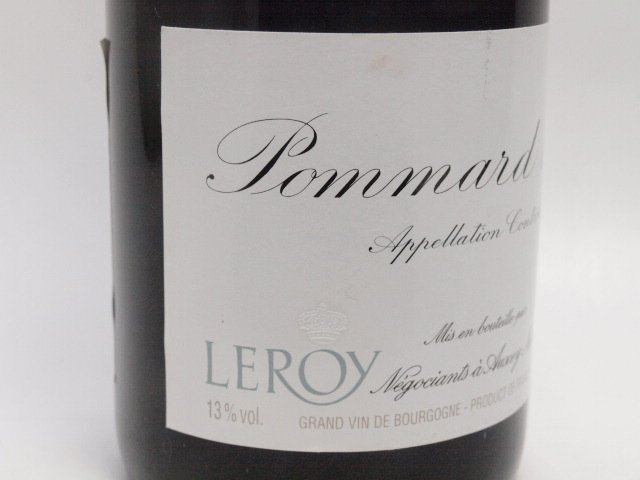 漏れ跡有★★Leroy Pommard 1er Cru ルロワ ポマール プルミエ・クリュ 2007年 750ml/13% (3)★AC17841_画像4