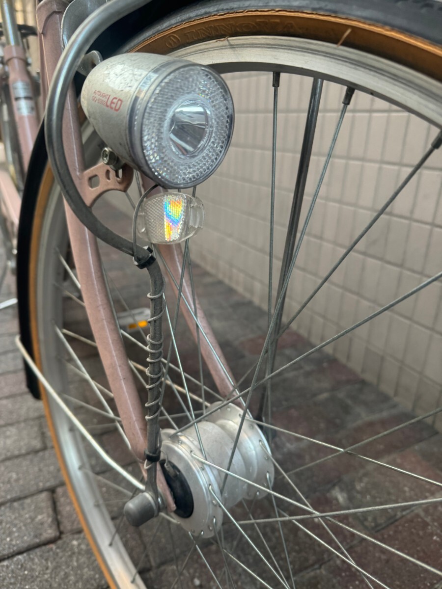 東京池袋　26インチ自転車　オートライト付き　変速ギア付き　発送不可　乗って帰れます。　　_画像6