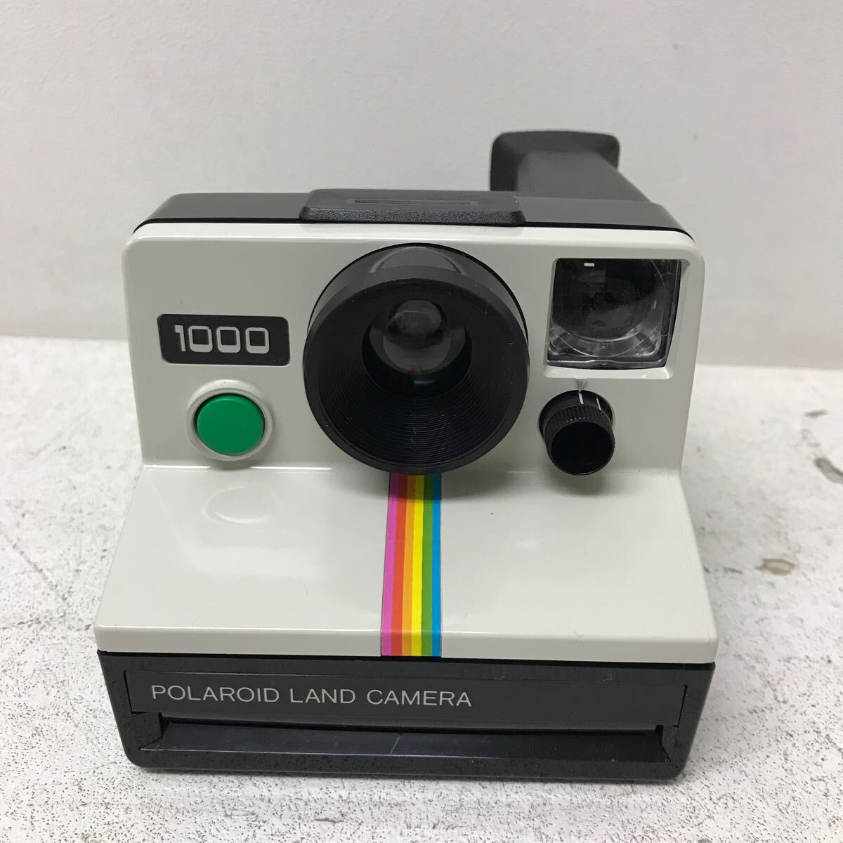 0315C ポラロイドカメラ POLAROID 1000 LAND CAMERA FOR SX-70 ランドカメラ カメラ 昭和レトロ フィルム付き 外箱 _画像2