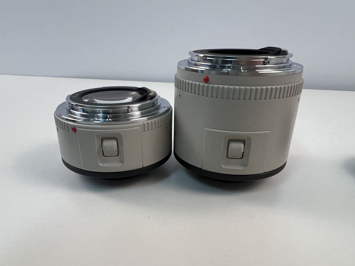 【3/24E3】Canon EXTENDER エクステンダー EF 2x 1.4x レンズ 動作未確認_画像3