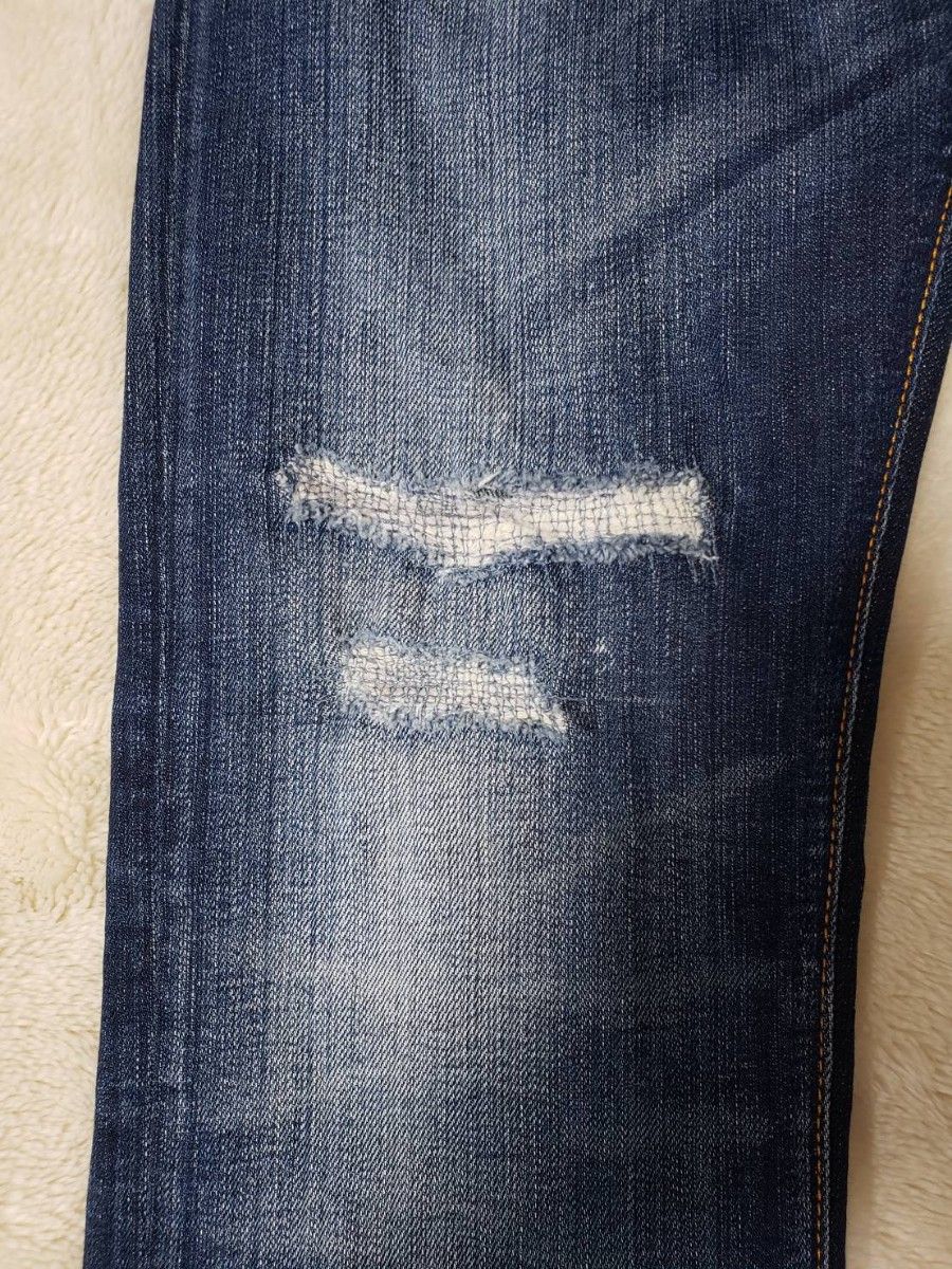 Nudie Jeans THIN FINN PETER REPLICA W30L32 ヌーディージーンズ