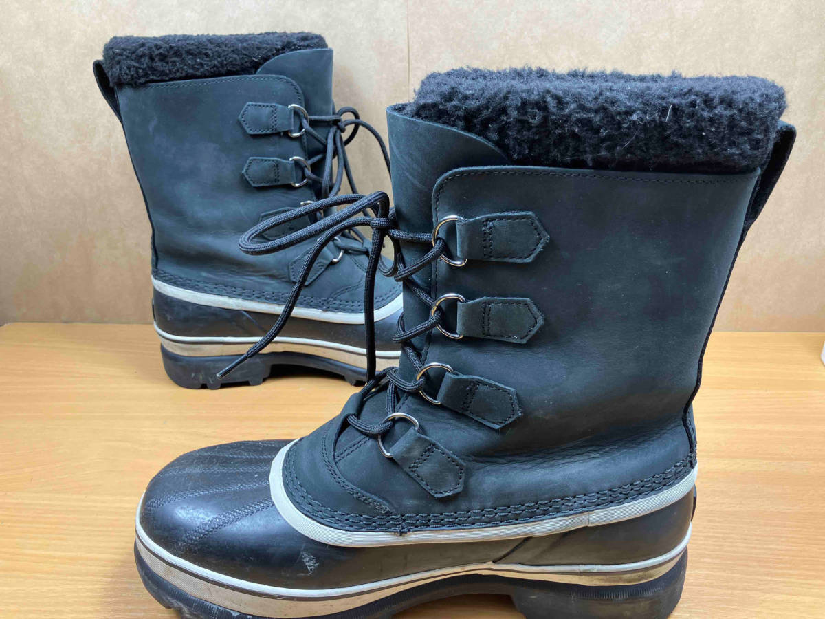 【送料無料】＜希少品＞SOREL/ソレル Caribou/カリブー US10 28cm ネイビースノーブーツ/ウインターブーツ 防水/防寒_画像6