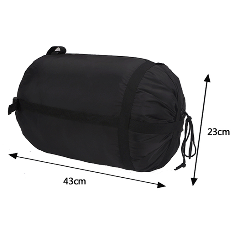 コンプレッションバッグ 寝袋圧縮袋 収納袋 シュラフ収納袋 丈夫 簡易防水 衣類圧縮収納にもの画像7