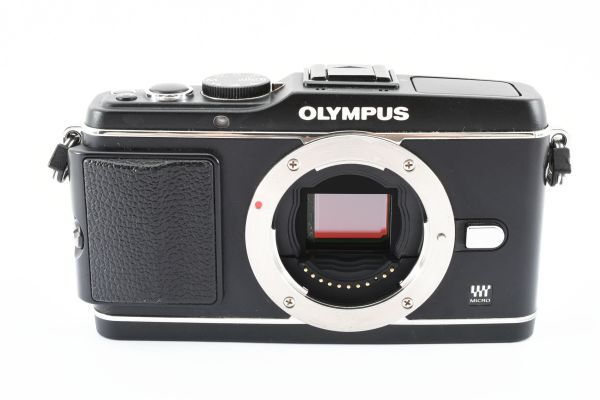 【ジャンク】オリンパス OLYMPUS E-P3 ブラック ボディ #2090A624_画像3