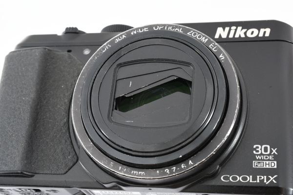【ジャンク】ニコン Nikon S9900 ブラック #3379A632_画像10