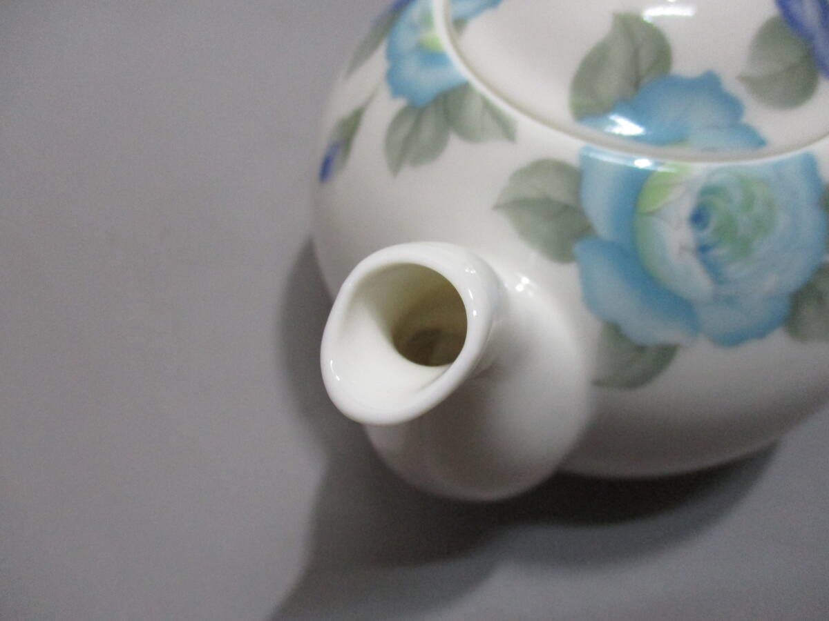 未使用★ungaro★ウンガロ ティーセット カップ5客 ティーポット 陶器の画像9
