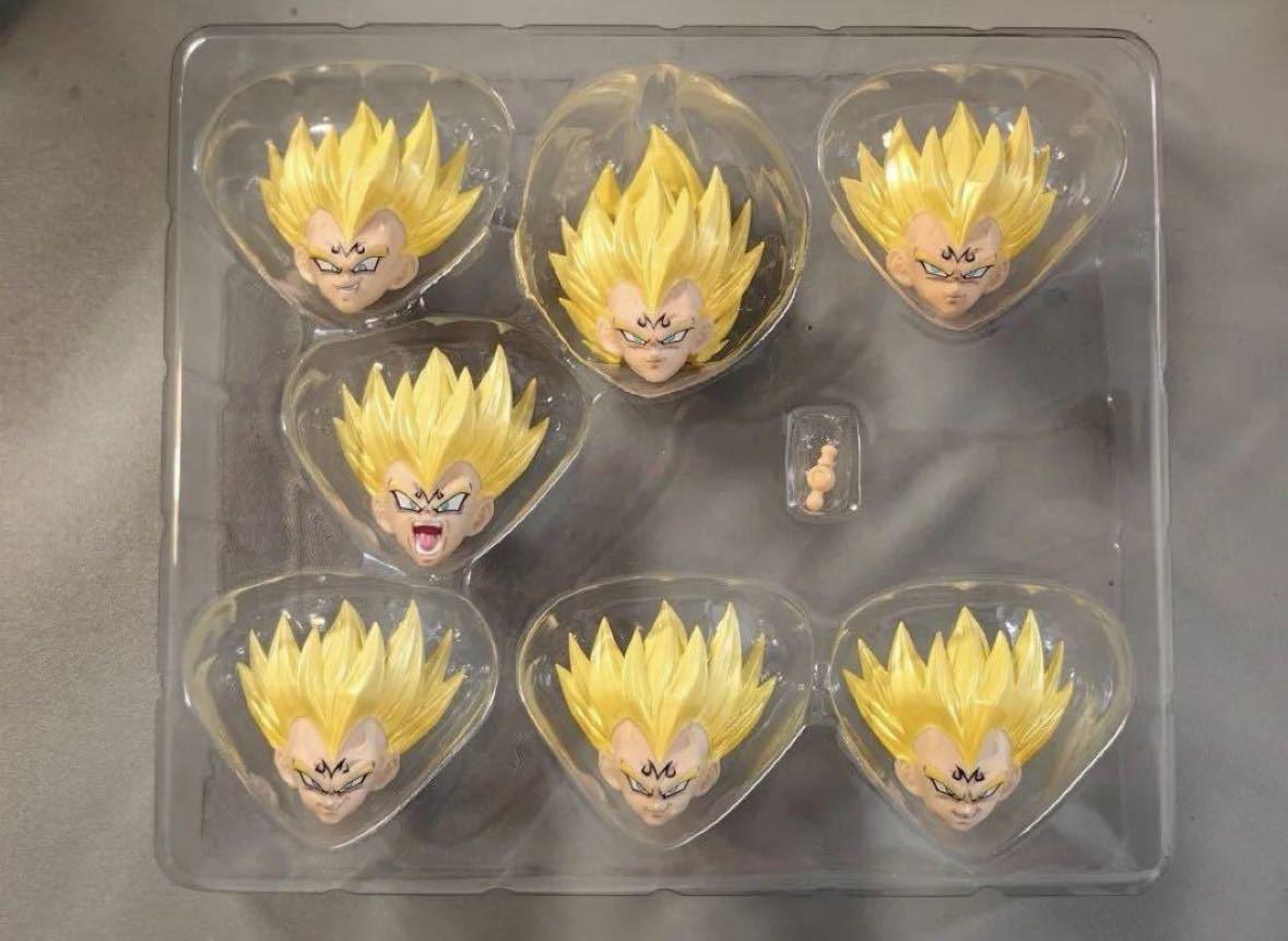 s.h.figuarts Dragon Ball . человек Vegeta head parts комплект B