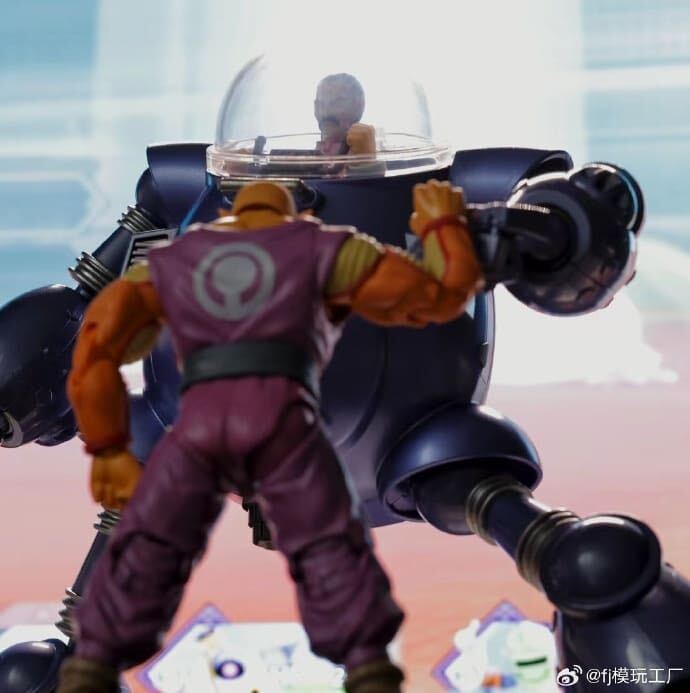 新品未開封 ドラゴンボール レッドリボン軍　ブラック補佐&合金ロボット_画像8