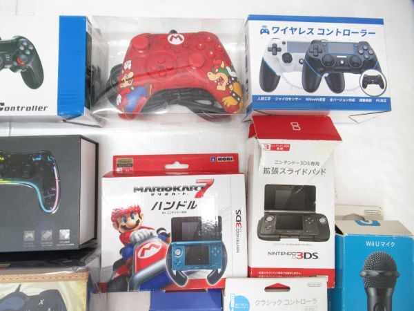 大量まとめ ゲームコントローラー 計19個セット ワイヤレス SONY 任天堂 HORI GAMESIR PS4 PS3 Switch 3DS_画像3