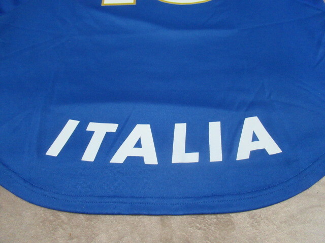 【非売品】選手支給品 イタリア代表 1996-1997年 ホーム用 半袖 XLサイズ UK製 検ロベルトバッジョ _画像10