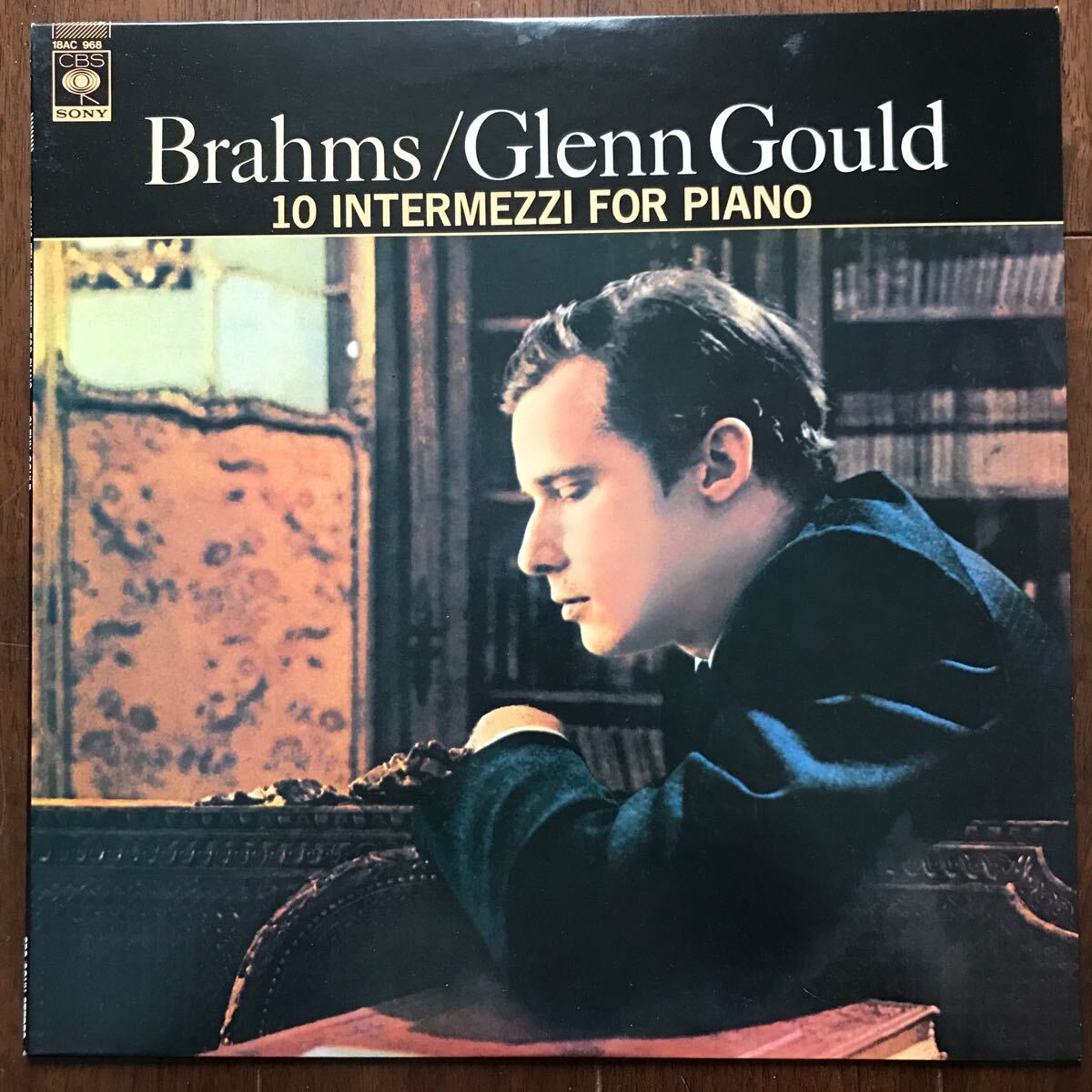 美盤LP GLENN GOULD/BRAHMS:10 INTERMEZZI FOR PIANO 日本盤 グレン・グールド/ブラームス 間奏曲集 _画像1