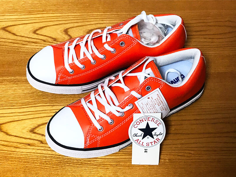 ◆CONVERSE コンバース◆ゴルフシューズ ALL STAR オールスター G(X) OX 26.5cm オレンジ◆新品未使用_画像4