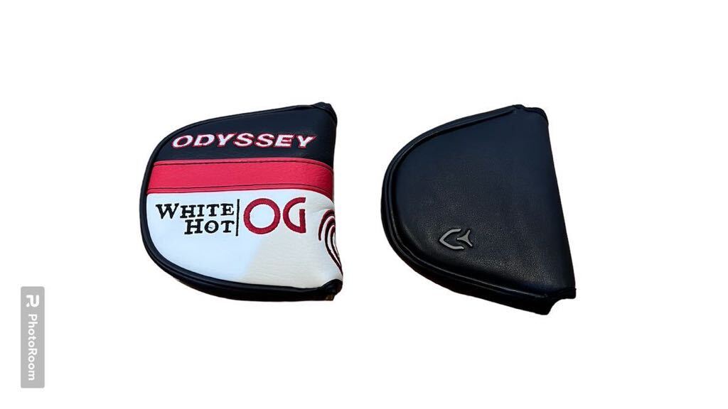 美品 オデッセイ ODYSSEY ホワイトホット OG 7S ストロークラボ スーパーストローク ヘッドカバー付 ベゼル ブラック_画像8