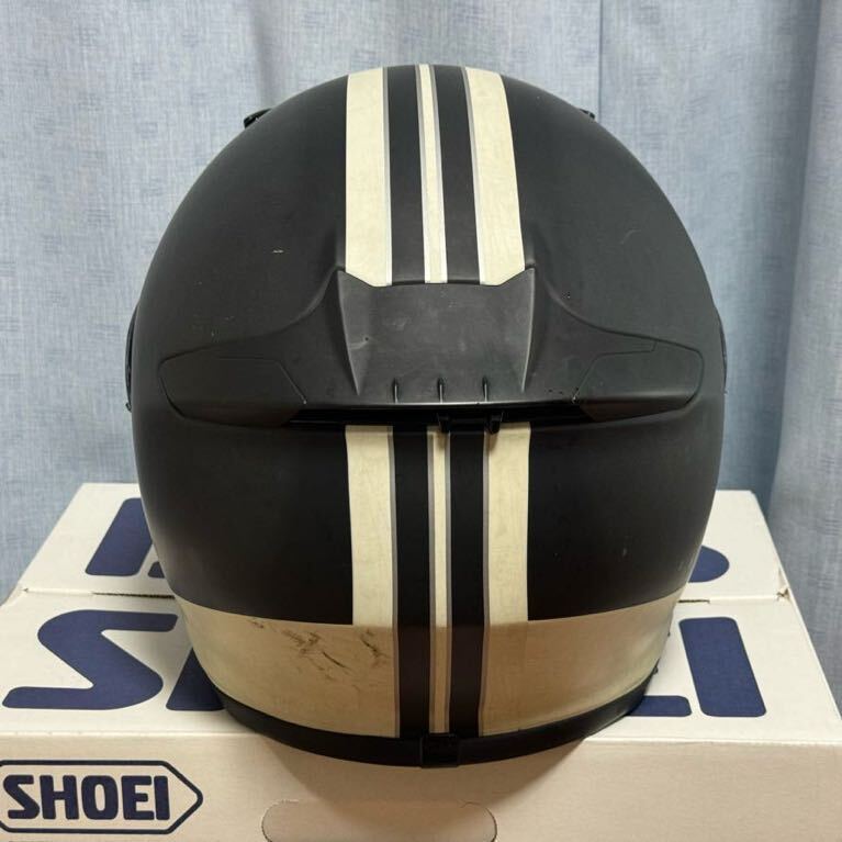 SHOEI Z-7 EQUATE TC-5 (Black&White) XL 2020年1月製造　ショーエイ　ショウエイ　フルフェイス_画像5