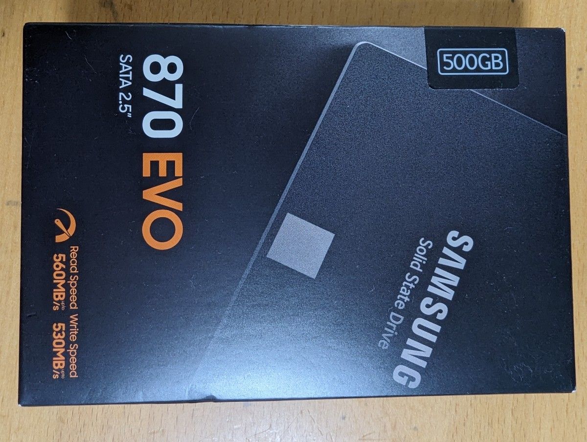 Samsung サムスン SSD 870 EVO SATA 500GB　新品未開封　値下げ