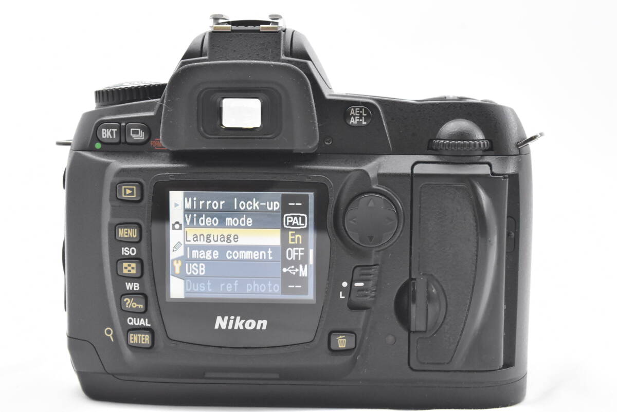 ★シャッター数 3446回★ Nikon ニコン D70s デジタル一眼カメラボディ (t7052)_画像6