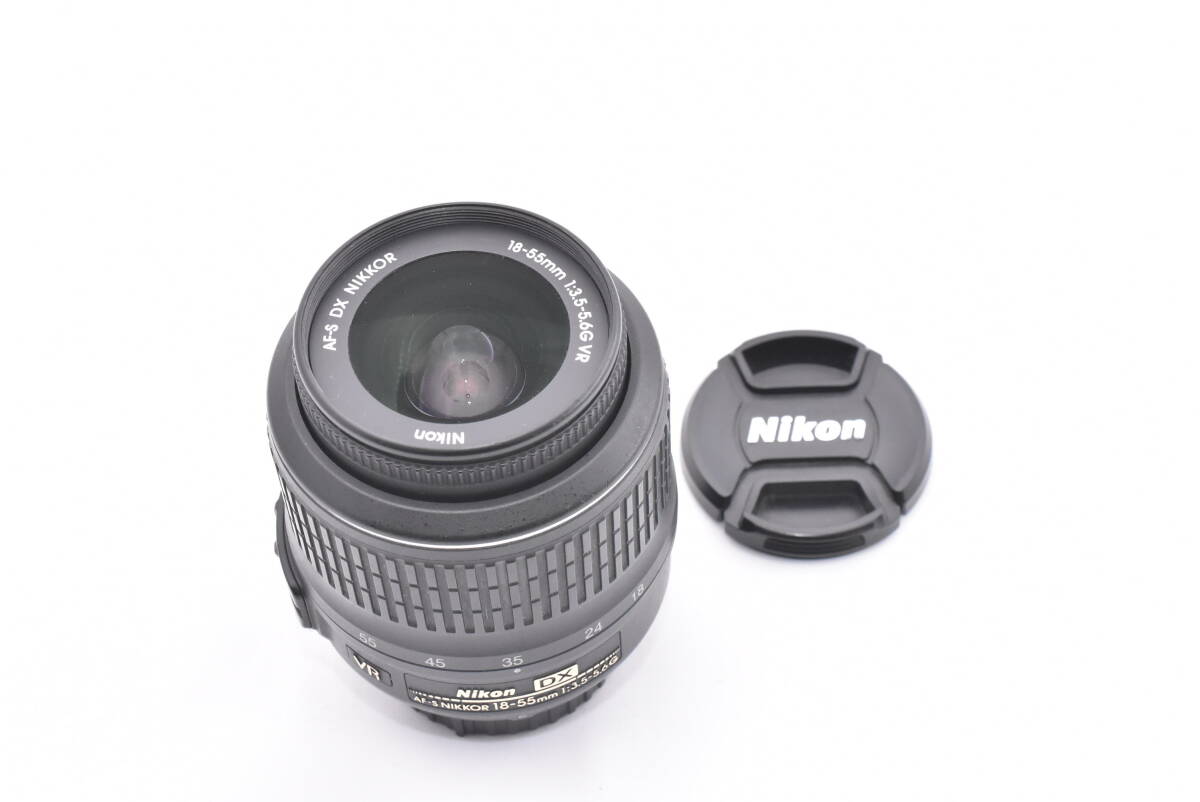 Nikon ニコン AF-S DX NIKKOR 18-55mm F3.5-5.6 G VR ズームレンズ (t6951)_画像9