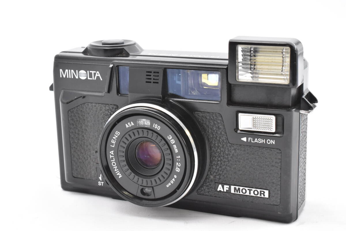 【訳あり】MINOLTA ミノルタ HI-MATIC AF2-M コンパクトフィルムカメラ (t6416)_画像10
