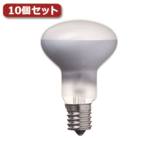 YAZAWA ミニレフ球 R50 E17口金 50W10個セット RF501750X10 /l