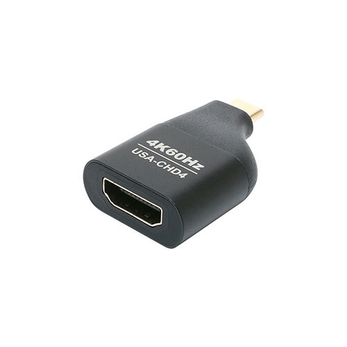 まとめ得 MCO TypeC to HDMI 4Kアダプタ USA-CHD4/BK x [2個] /l_画像1
