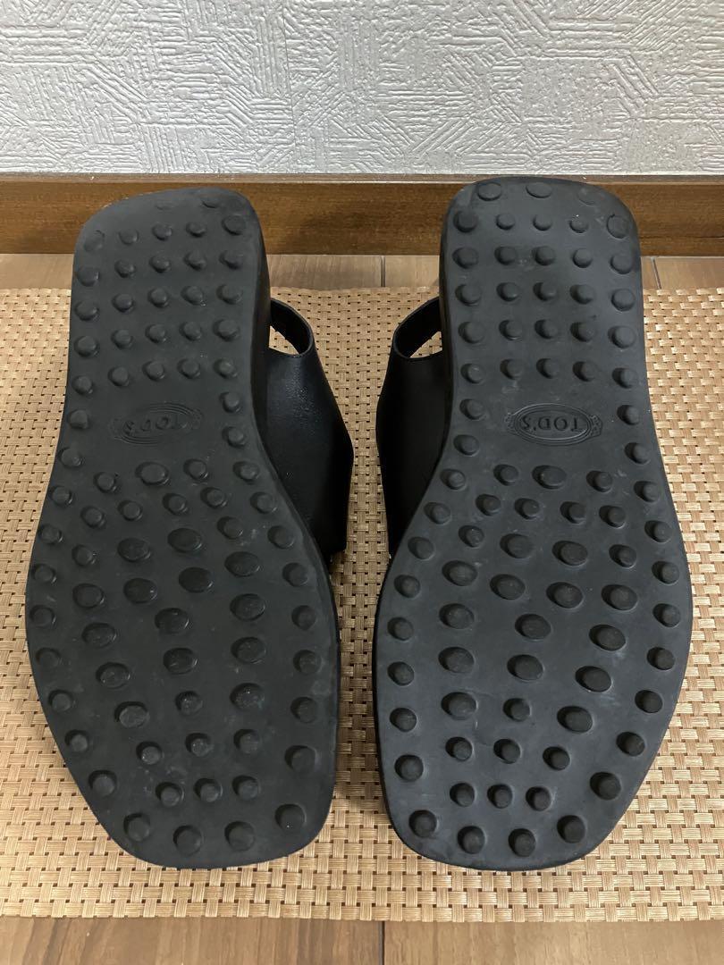 中古品TOD'Sのフラットサンダル　24.5～25_画像9