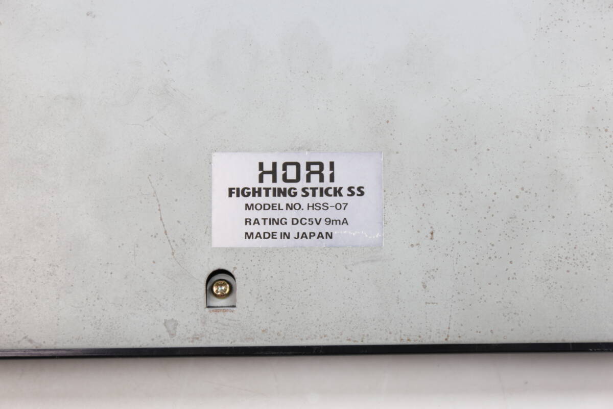  管030101/ホリ HORI ファイティングスティック SS HSS-07 セガサターン用 ジャンク _画像8