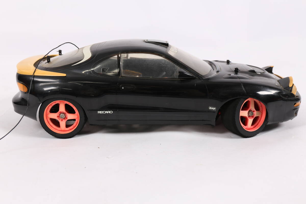 管031708/1円〜/タミヤ TA01？ カーボンダブルデッキ シャーシ/RC/Toyota Celica GT-Fourの画像5