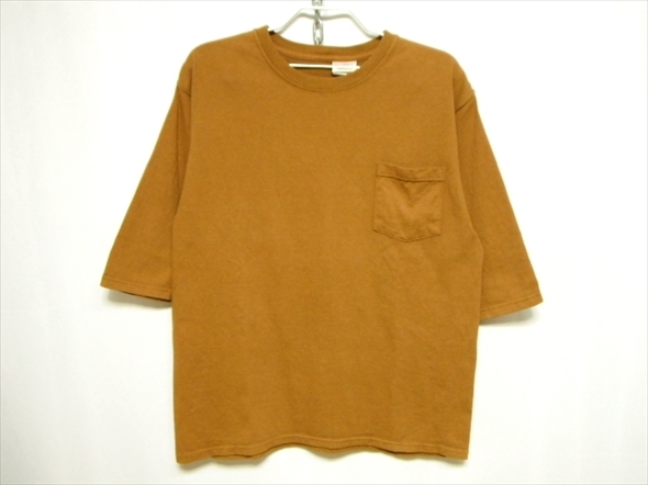 【K62】送料無料★良品★Goodwear×URBAN RESEARCH DOORS グッドウェア アーバンリサーチドアーズ 別注 六分袖Tシャツ Lサイズ USA製_画像1