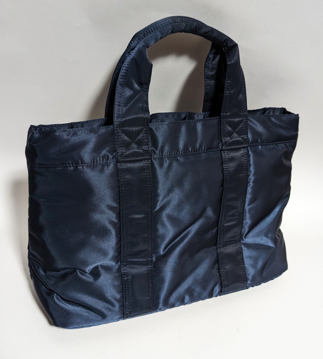 * ultimate beautiful goods * PORTER iron blue tote bag bag IRON BLUE TANKER tongue car 