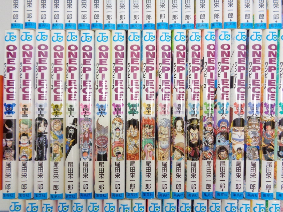 ワンピース コミック 1～108巻 全巻セット まとめ売り 尾田栄一郎 ONE PIECE 週刊少年ジャンプ 集英社 マンガ MANGA comics 1円スタート_画像4