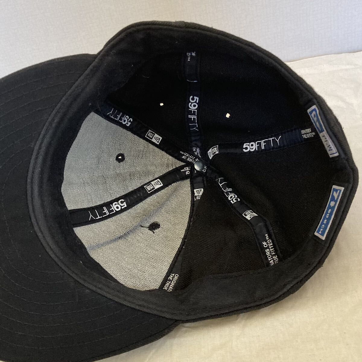 USA製 ニューエラ NEW ERAラファイエット×ニューエラ キャップ 帽子 黒 7 5/8 60.6cm_画像8