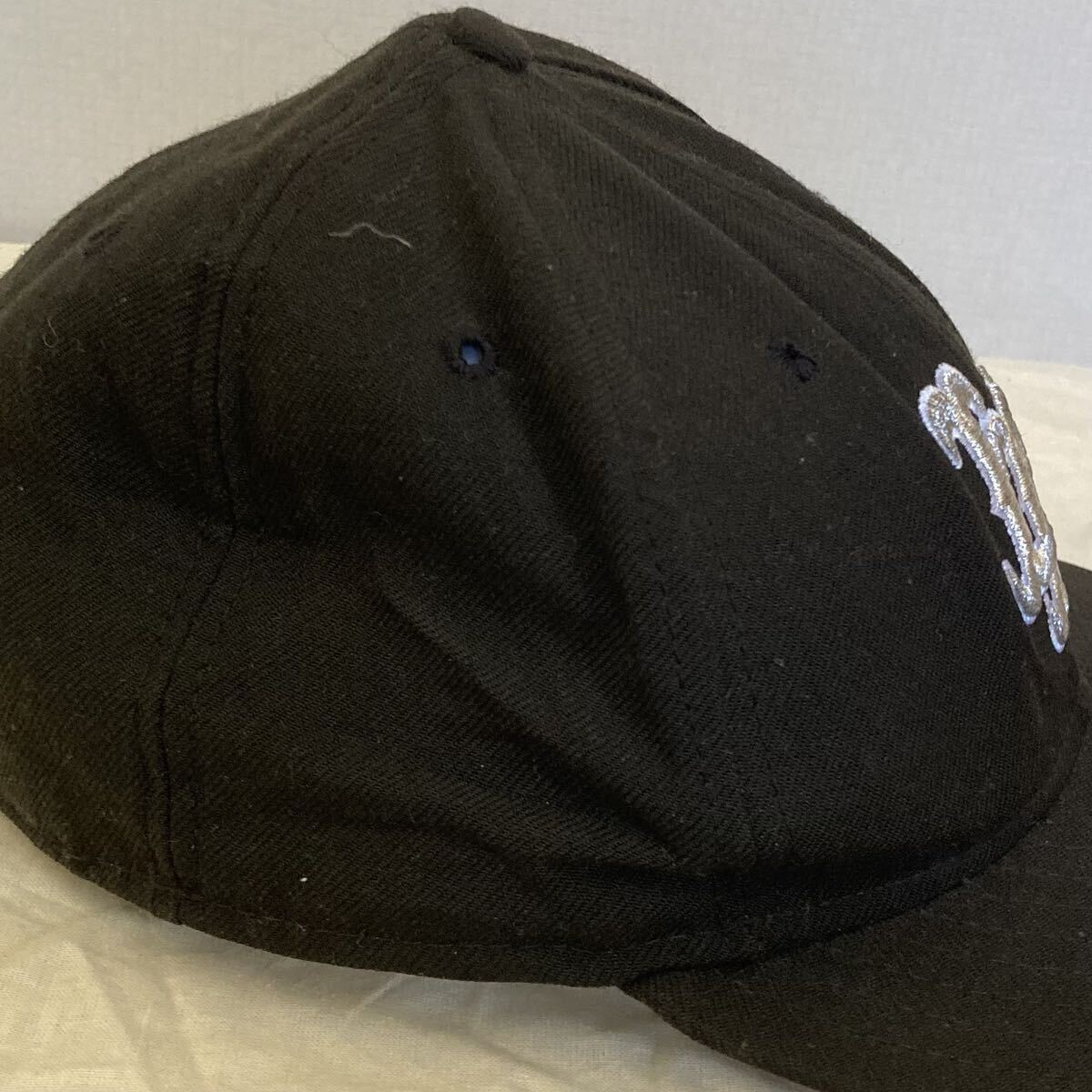 USA製 ニューエラ NEW ERAラファイエット×ニューエラ キャップ 帽子 黒 7 5/8 60.6cm_画像7