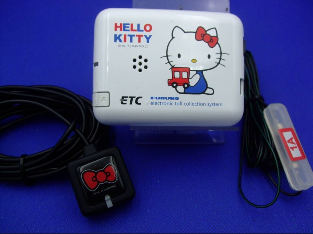 ETC 軽自動車登録 古野電気 ハローキティ美品 限定生産 HELLO ETC 軽自動車登録 古野電気 ハローキティ美品 限定生産 HELLO